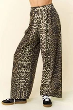 Davi & Dani Coated Drawstring Pants Size 2X