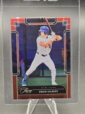 2024 Panini Three and Two Drew Gilbert Red /25 SSP Mets Prospect RC