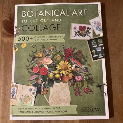 #ad #ad Botanic Art to Cut out and Collage Magazine 2025 Kew David amp; Charles $11.00