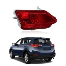 Left Compatible with Toyota RAV4 2013 2014 2015 Rear Bumper Reflector Light Lamp