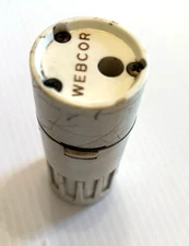 Vintage Webcor 45RPM Phonograph Spindle Stacking Multiplay White Adapter