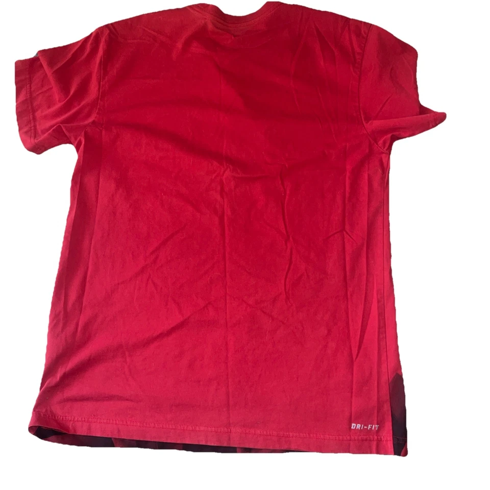 NUEVO CON ETIQUETAS RARO De Colección Y2k NIKE LeBron James Cleveland Cavaliers Entrevista Camiseta L NUEVA Foto 4 de 4