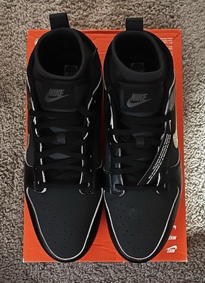 Size 7.5M- Nike Alpha Menace Dunk 'Black Off Noir Gold' NBY HV6923