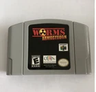 Worms Armageddon Game Card For Nintendo 64  Only-Tested & Working