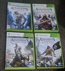 LOT 4 Microsoft Xbox 360 CIB COMPLETE ASSASSINS CREED BUNDLE  ALL COMPLETE