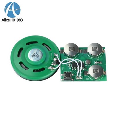 Recordable Sound 60 seconds Recording playback Music module Greeting Card   #cv