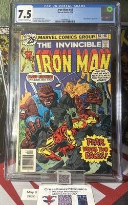 Iron Man #88 CGC 7.5 Graded (Marvel Comics July 1976)