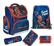 Spider-Man CLOU Schulranzen Set (5-teilig) Original Marvel Neu