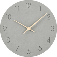 Mdf Holz Wanduhr Ohne TickgeräUsche Lautlos Modern 30Cm Quarz Groß Batterie Betr