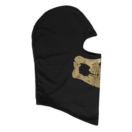 Bicycle Balaclava Ski Full Face Mask Skull Windproof Motorcycle Helmet Liner Cap - Picture 5 of 23