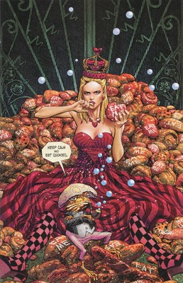 Alice Never After #2 cover C Panosian virgin 10 copy incentive variant Queen