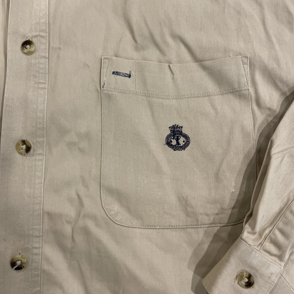 "REGATTA"~XL~100% COTTON SHIRT DENIM COLLAR Western Style Thick Heavy - Image 2 of 4