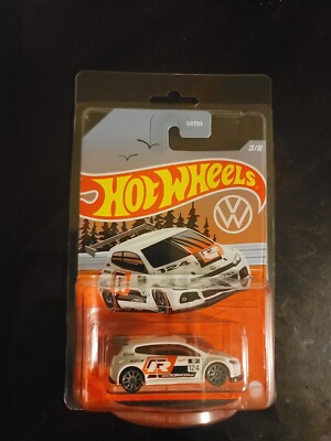 Hot Wheels 2022 HW Volkswagen Series 3/8 White Volkswagen Scirocco GT 24