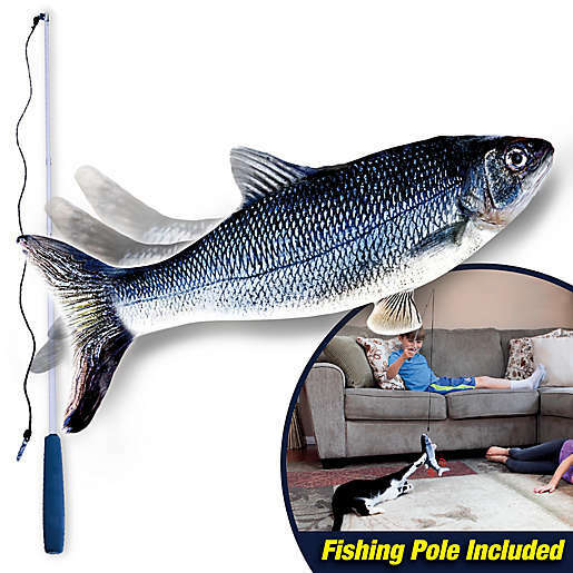 Flippity Fish Deluxe Motion Activated Interactive Cat Toy | eBay