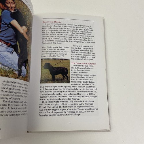 New Owners Guide To Staffordshire Bull Terriers by Dayna Lemke - 2005 Hardcover - Picture 13 of 14
