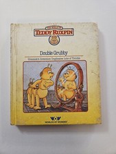 Teddy Ruxpin The Story of Double Grubby HC Book ONLY Vintage 1985