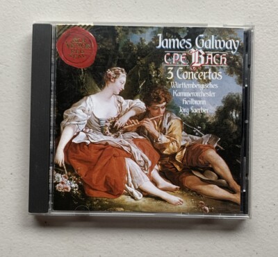 James Galway C.P.E. Bach -   3 Concertos CD