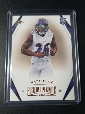 Matt Elam - Prominence Football 2013 - Baltimore Ravens - RC