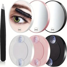Makeup Mirror Magnification Mirror With Suction Cup Blackhead Magnifying Mirror
