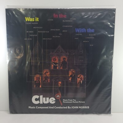 Clue: The Movie  Music From The Paramount Motion Picture Vinyl LP MONDO /300 NEW