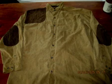 RedHead Shooting Shirt Mens XLT Brown/Tan Button Up Padded Hunting Outdoors