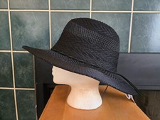 knit black fedora hats for womens