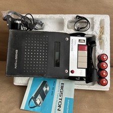 Vtg RARE Bigston BR-260 Solid State Automatic Level Control Tape Recorder New