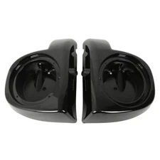 6.5" Speaker Pods Boxes Lower Vented Fairing Fit For Harley Touring Models 14-24
