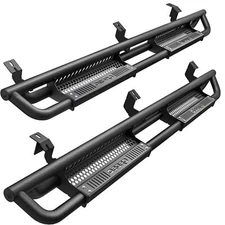 Drop Step Running Boards for 2005- 2023 Toyota Tacoma Double Crew Cab Nerf Bars