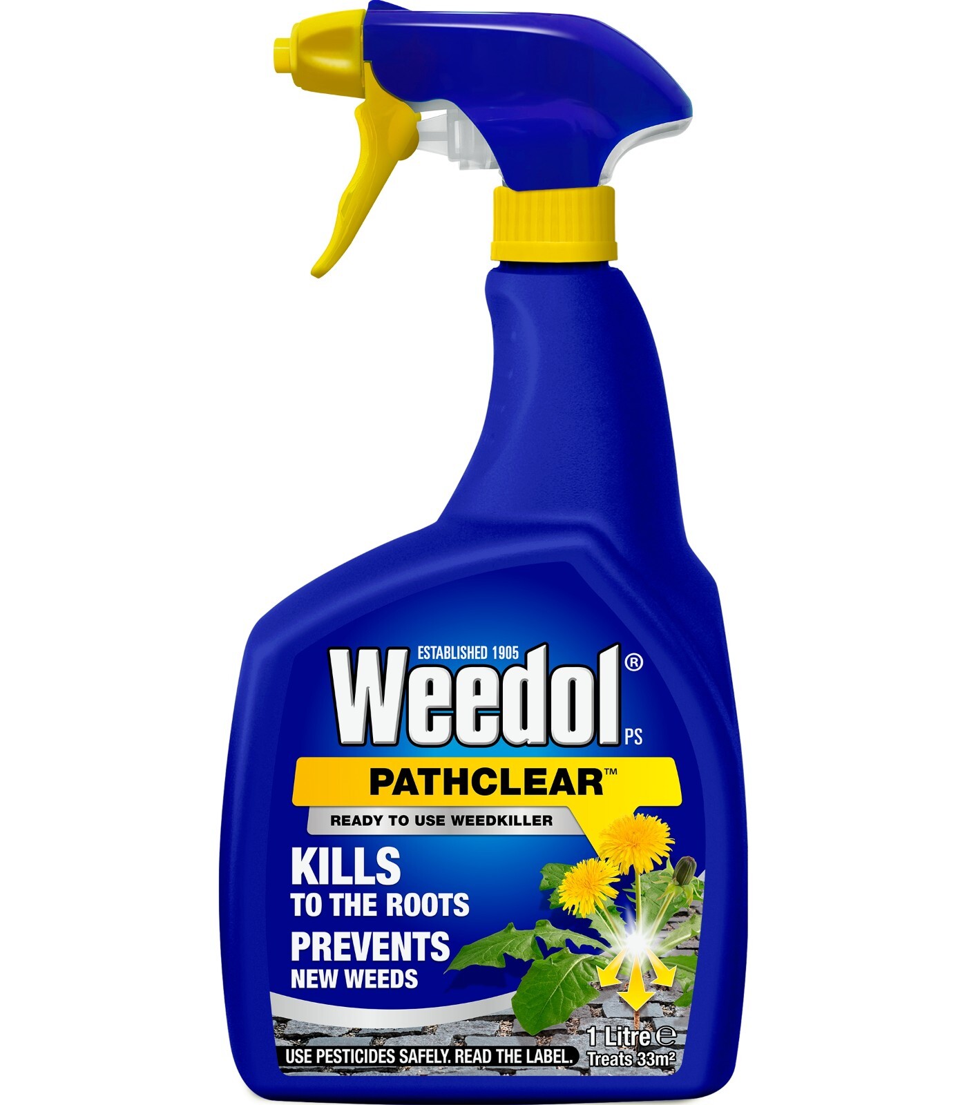 WEEDOL PATH GRAVEL CONTROL OUTDOOR RAPID ACTION WEEDKILLER WEED KILLER