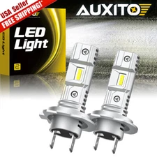 AUXITO 2x H7 LED Headlight Bulb Conversion Kit High Low Beam 6500K Super Bright