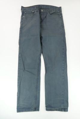 Levi's Levis Jeans Hose 508 W32 L30 32/30 grau uni gerade Twill C0860