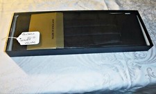 WOW BLACK BOXED FINE QUALITY PLEATED CUMMERBUND SO COOL FOR FORMAL PROMS EVENING