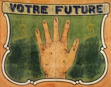 POSTER VOTRE FUTURE YOUR FUTURE IN YOUR HANDS VINTAGE REPRO FREE S/H