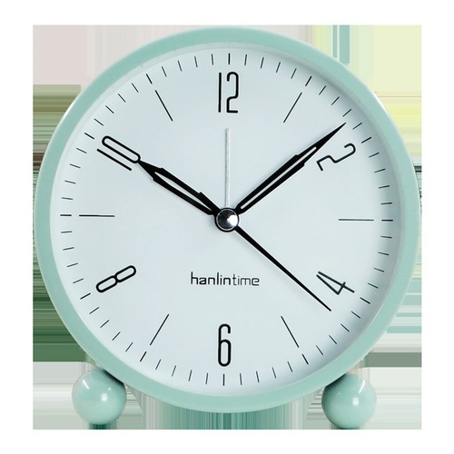 Vintage Retro Analog Alarm Clock, 4 inch Super Silent Non Ticking Small Clock - Picture 9 of 15