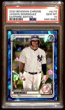 2020 Bowman Chrome Prospects Sapphire Jasson Dominguez #BCP-8 PSA 10 ES6