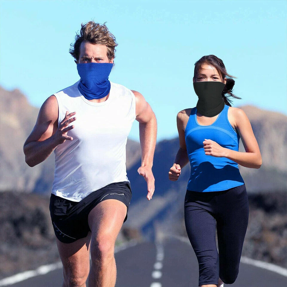 Face Mask Gaiter Biker Scarf Tube Bandana Beanie Cover Cap Outdoor Headwrap - Image 2 of 4