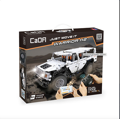 CaDA Warrior H2 Off-Roader RC DualMode Control 575 Stück Brick Modellbausatz C51044W