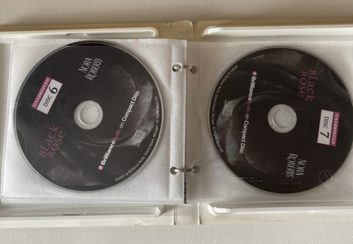 Nora Roberts 9 CD Audio Book Black Rose Read By Susie Breck - Picture 10 of 12