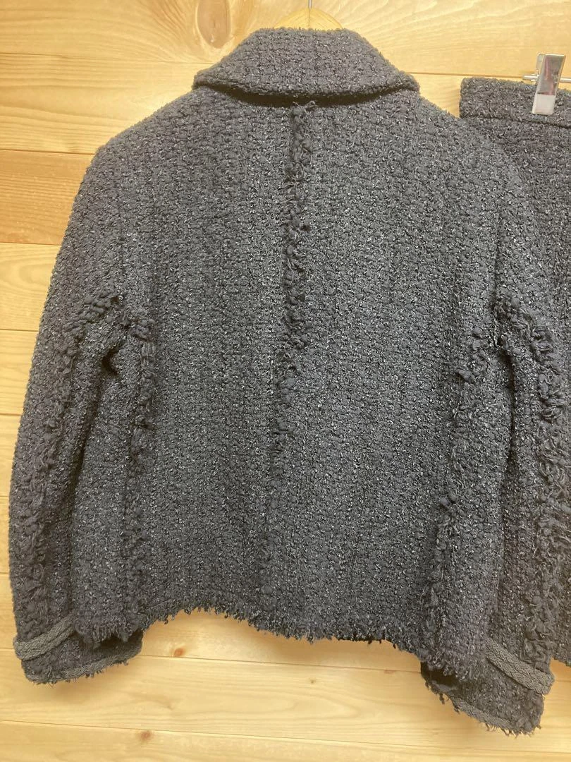 GUCCI Tiger Tweed Giacca Gonna Setup Set Moda Donna Autentica dal Giappone