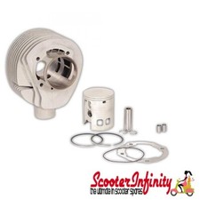 Cylinder Kit Malossi 210 Aluminium MKII Race WITHOUT Head Vespa PX200 Rally 200