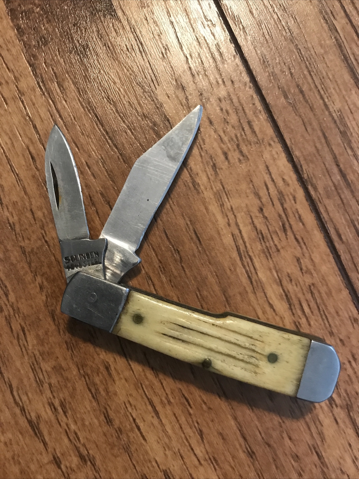 BIG SMOKY Hand Made Pocket Knife Solingen 440 Stainless Steel Folding