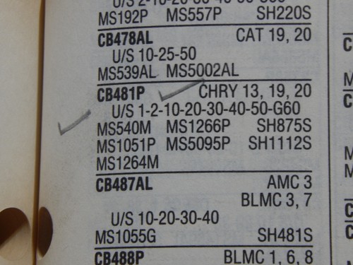 2pr +.040 OVERSIZE ROD BEARINGS,MOPAR SMALL BLK 273,340,318,360 CHALLENGER,CUDDA - Picture 4 of 11