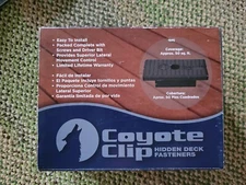 Coyote Clip Hidden Deck Fasteners