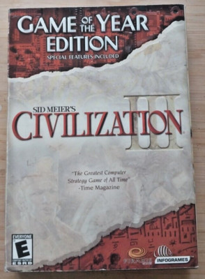 Sid Meier's Civilization III - Game of the Year Edition PC