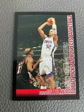 2005-06 Bowman Draft Picks Black Border #48 Brad Miller Kings
