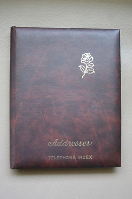 Vintage NOS Address Book Advertising First Chicago Bank 1970s