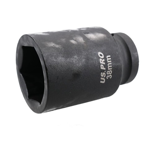 Toma de impacto profundo de 38 mm 3/4" unidad hexagonal única 6 puntos cromo vanadio acero - Imagen 2 de 3
