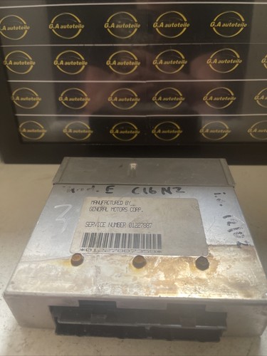Opel Vectra Motorsteuergerät Steuergerät 01227887