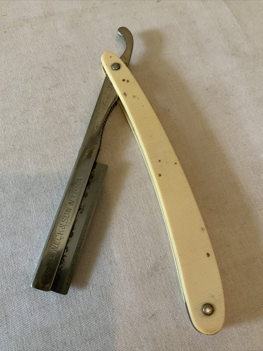 その他 Y Vintage Antique Barber STRAIGHT RAZOR E Wick Sons | eBay